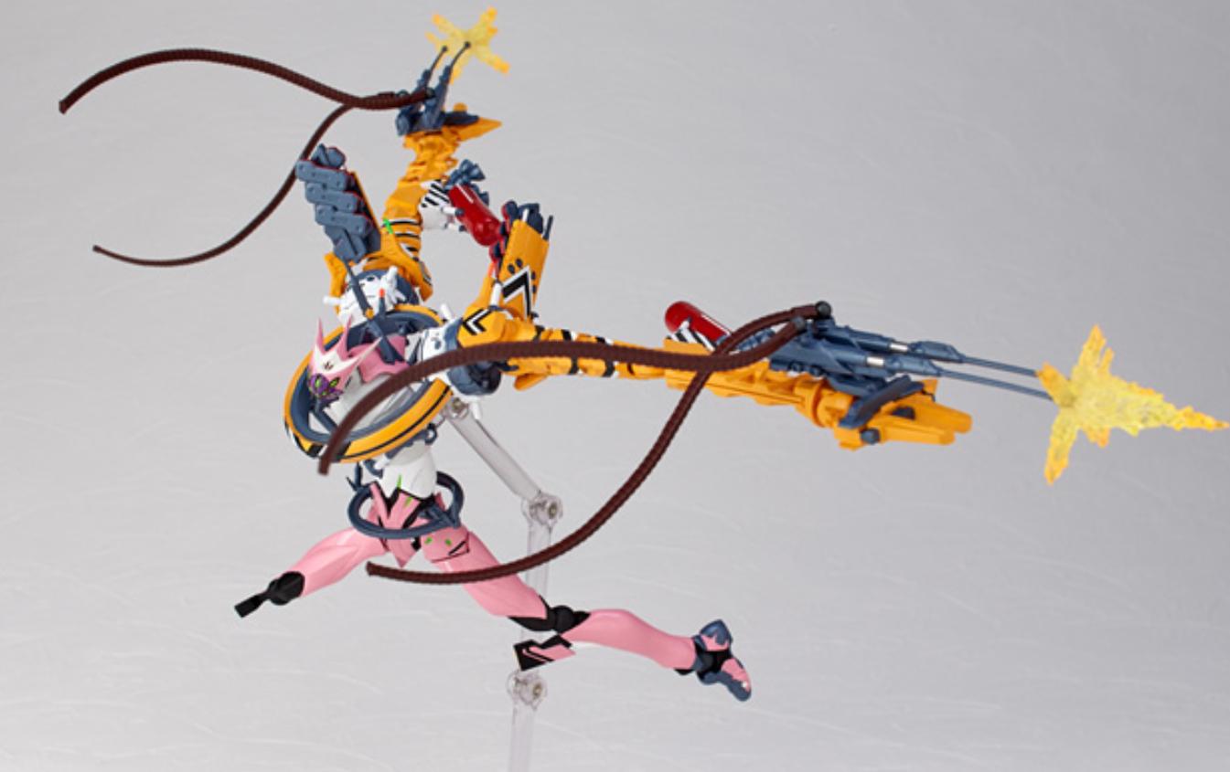 eva模型8号机嘴能张开么,剧场版eva初号机拼装模型