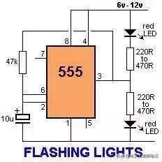 555定时器的应用设计,555定时器构成的应用电路