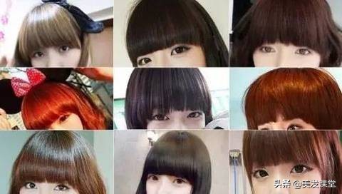 脸型与刘海各种脸型所适合的刘海,如何剪好看且适合自己脸型的刘海