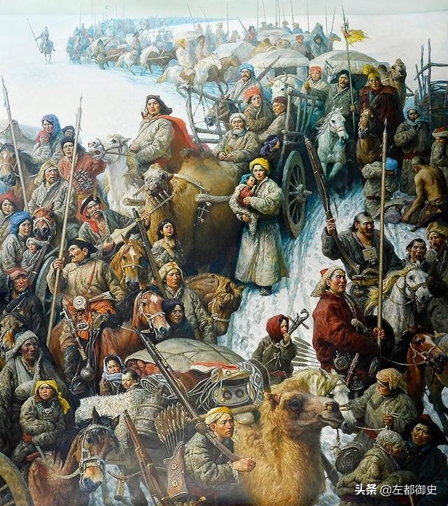 乾隆打土尔扈特东归,乾隆迎接土尔扈特部东归立下的碑