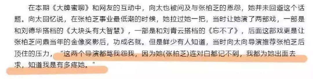 向太陈岚发长文痛骂周星驰,向太陈岚对张柏芝的评价
