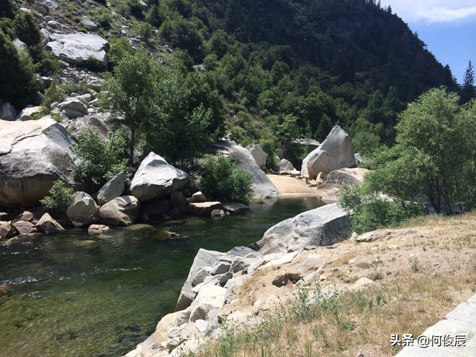 美国优胜美地冰川观景点,优胜美地冰川峰顶