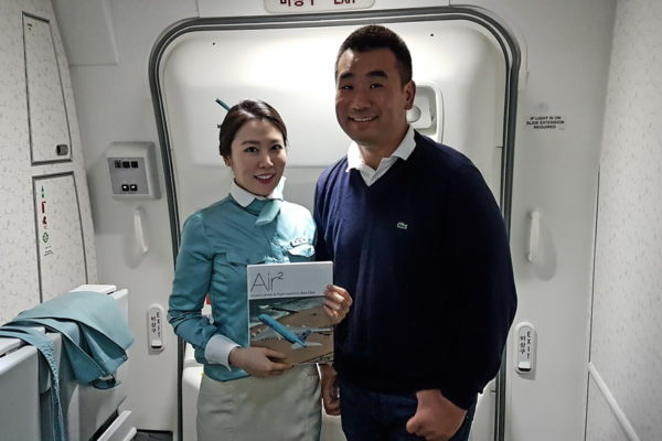 大韩航空787-9头等舱,大韩航空747-8商务舱体验去美国