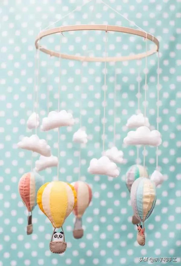 幼儿园气球手工贴画,创意手工气球印画