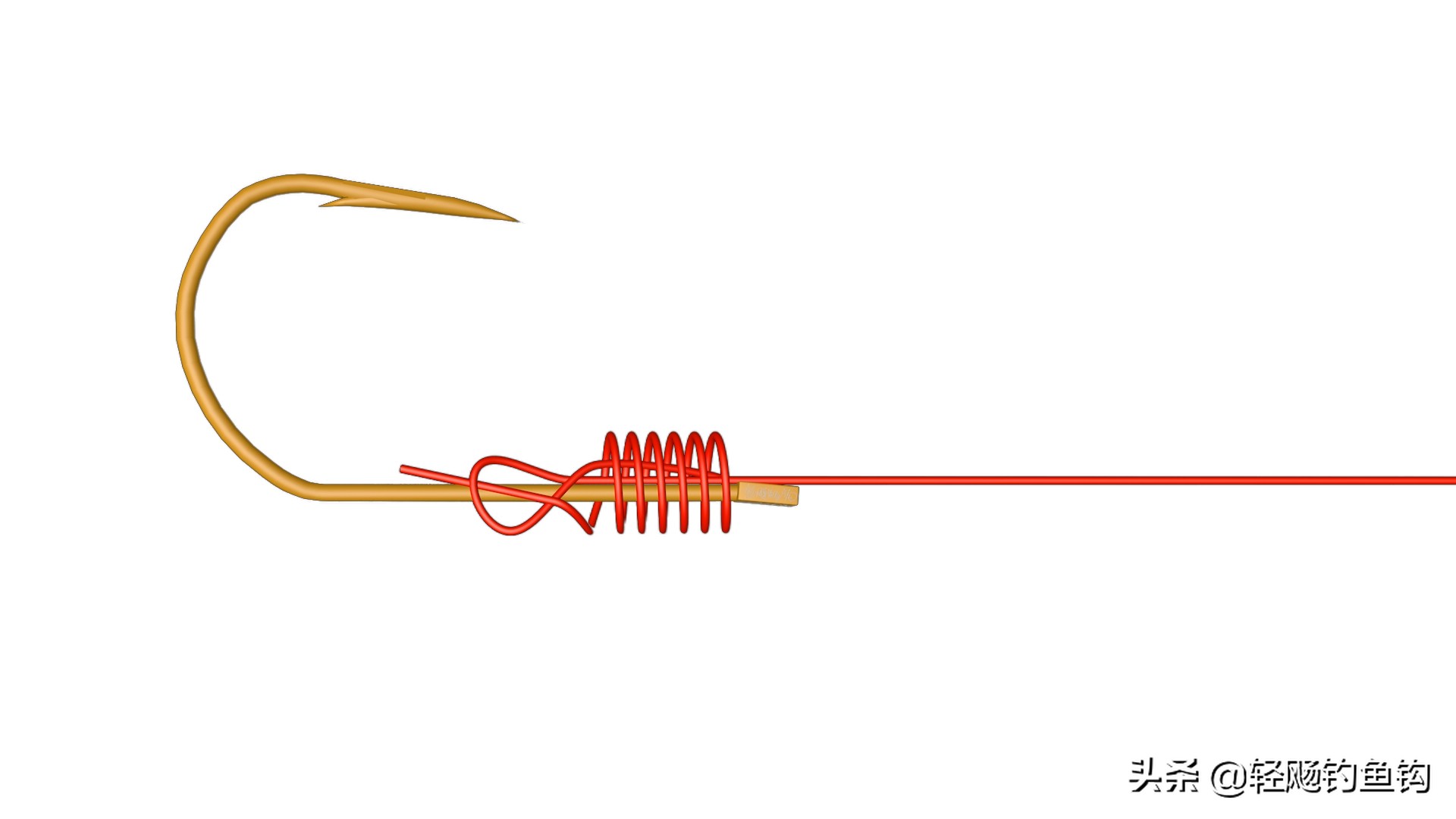 鱼钩绕线向上还是向下好,鱼钩绑线的方法和技巧