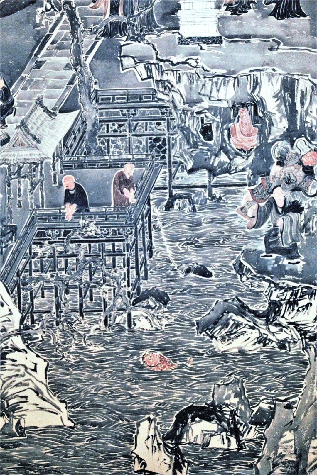 灵隐寺济公十八幅图,灵隐寺济公殿里三尊济公像