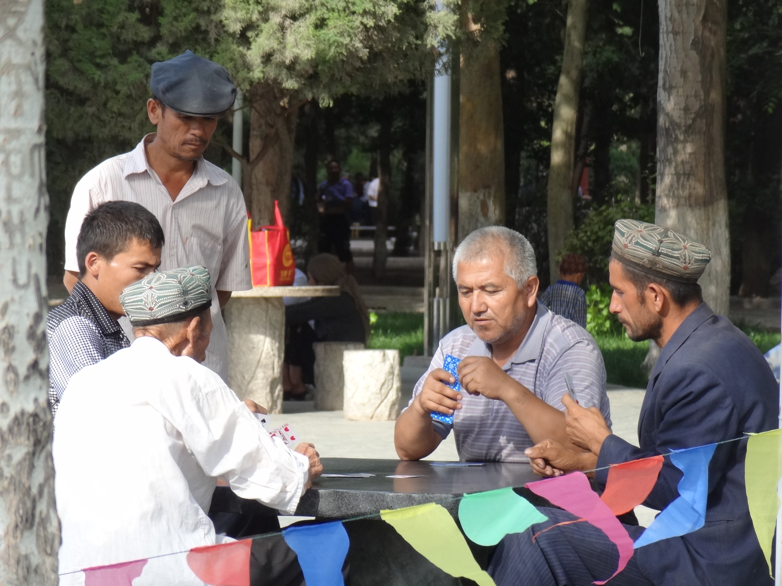*疆新**南部边境城市喀什，剪影当地人的安逸生活