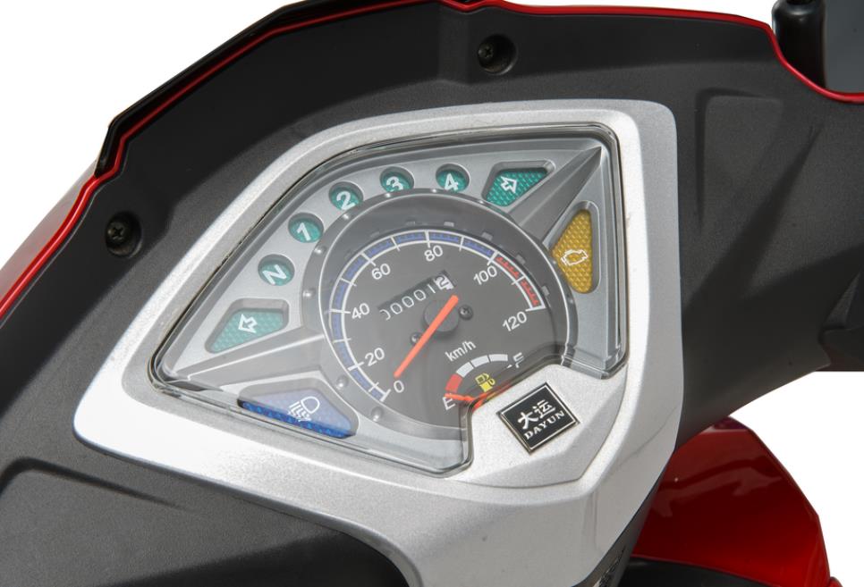 大运骐爽弯梁车,大运弯梁摩托车油耗