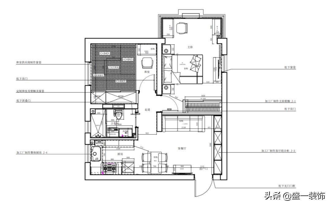 赏案例丨生活不易，装修不难。50㎡老公房的大手术