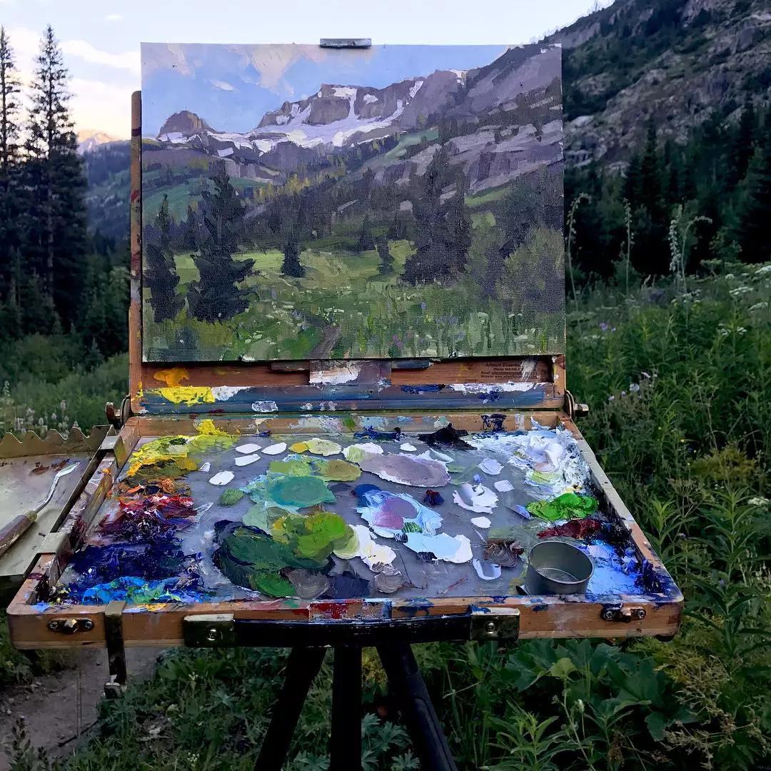 简单又好画的风景写生,最真实的写生画