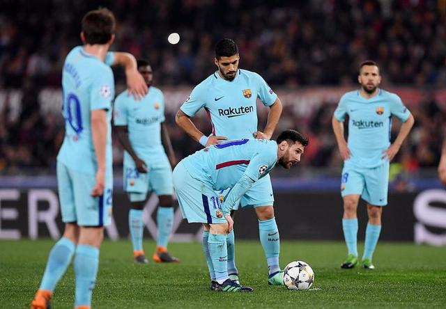 巴萨遭巴黎逆转出局,巴萨的超级逆转让人震撼