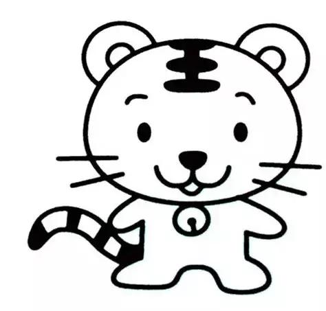 十二生肖谜语简笔画,红红火火过猪年谜语