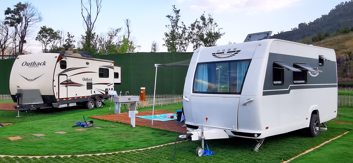 玻璃钢房车车体,豪华内饰房车