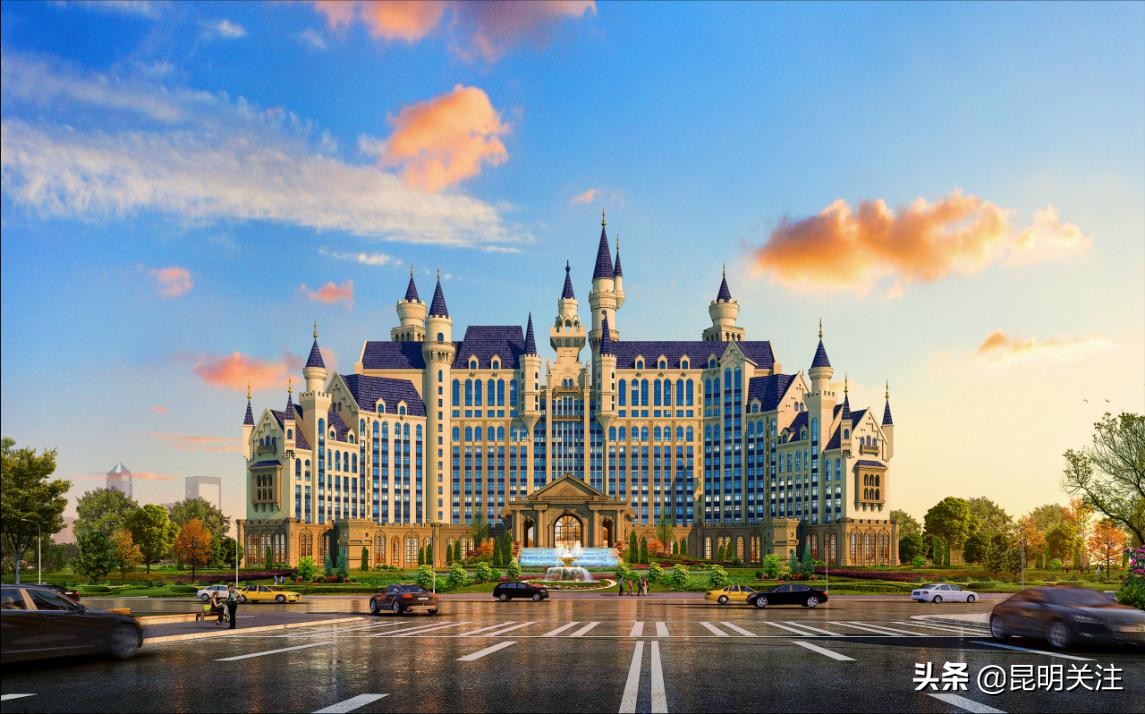 昆明恒大文旅规划,恒大文化旅游城昆明园林景观