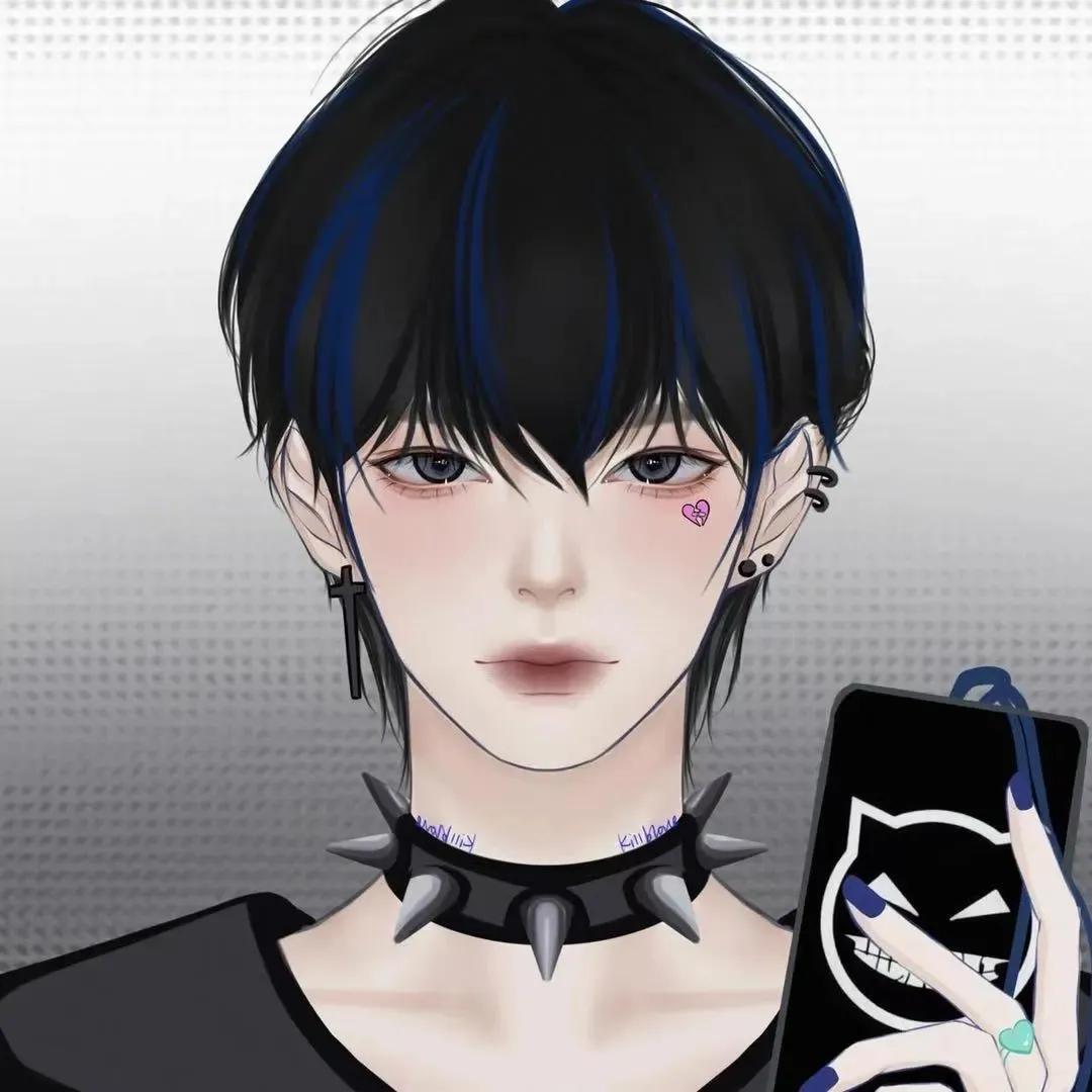 带红旗的情侣头像,超哇塞的微信头像