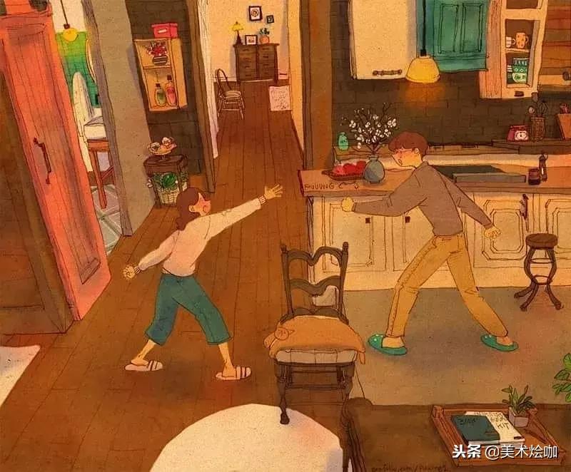 少女心爆棚的唯美插画,软萌插画清新少女心