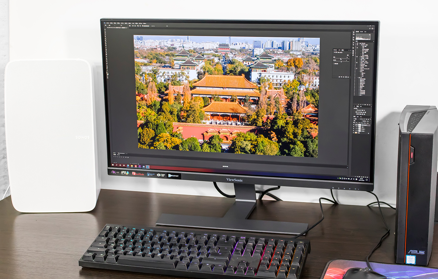 优派vx2771-4k-hd,优派vp2768a专业显示器评测