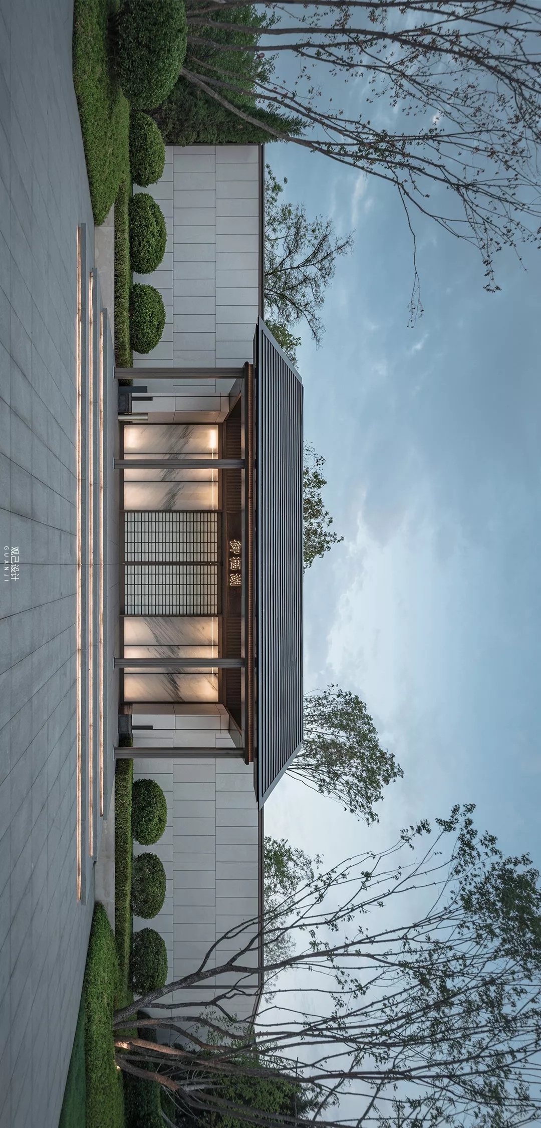 小区大门入口设计二（现代大气简约·新亚洲风格）