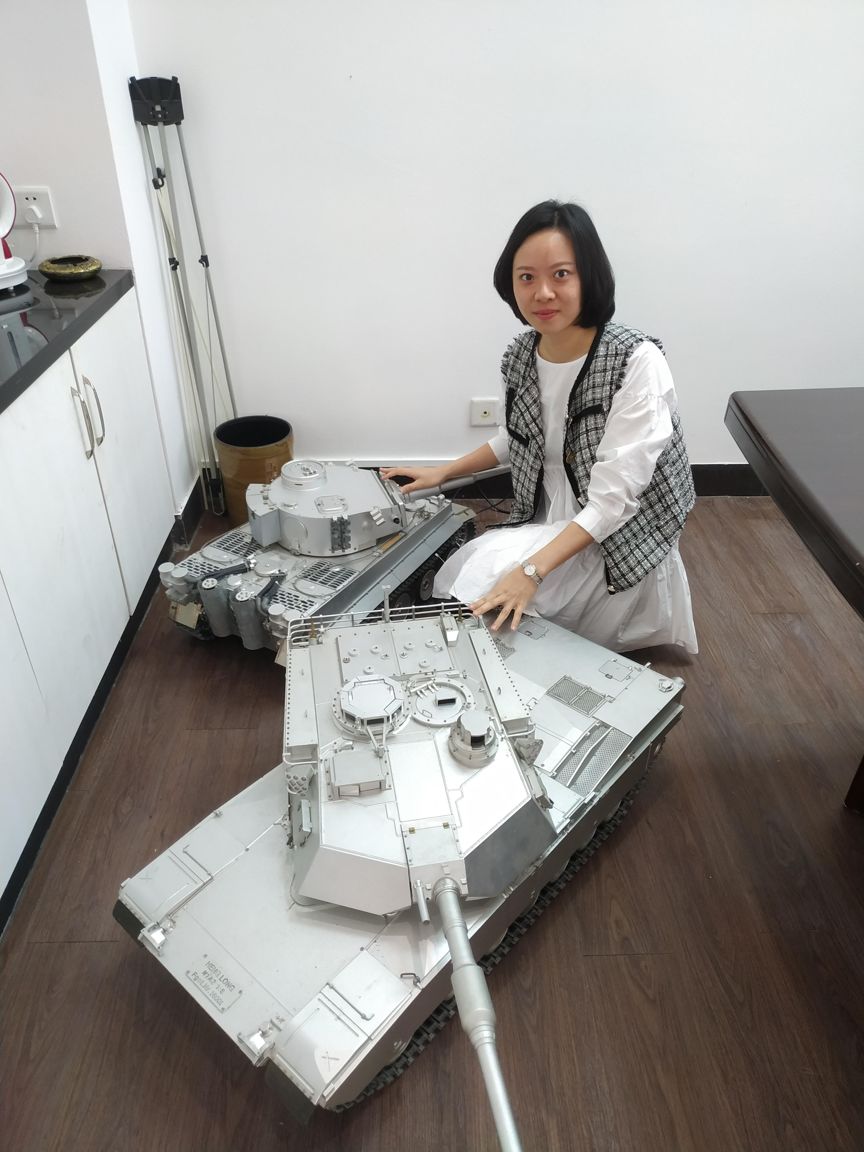 造虎式坦克,中国小伙造豹式坦克