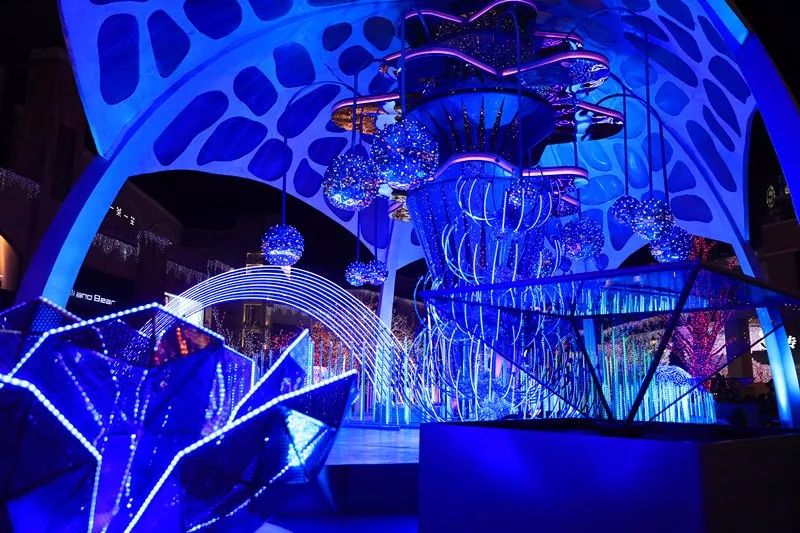 亚龙湾国际玫瑰谷灯光节,三亚亚龙湾跨年夜