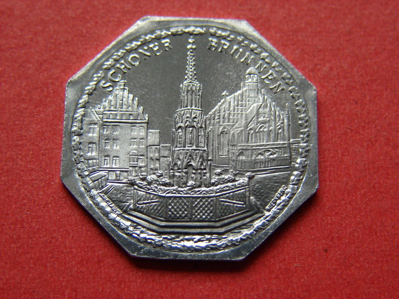 德国纽伦堡铝币,纽伦堡银币