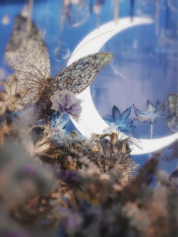 一场温馨浪漫的蓝色星空婚礼,一场神秘浪漫的星空婚礼