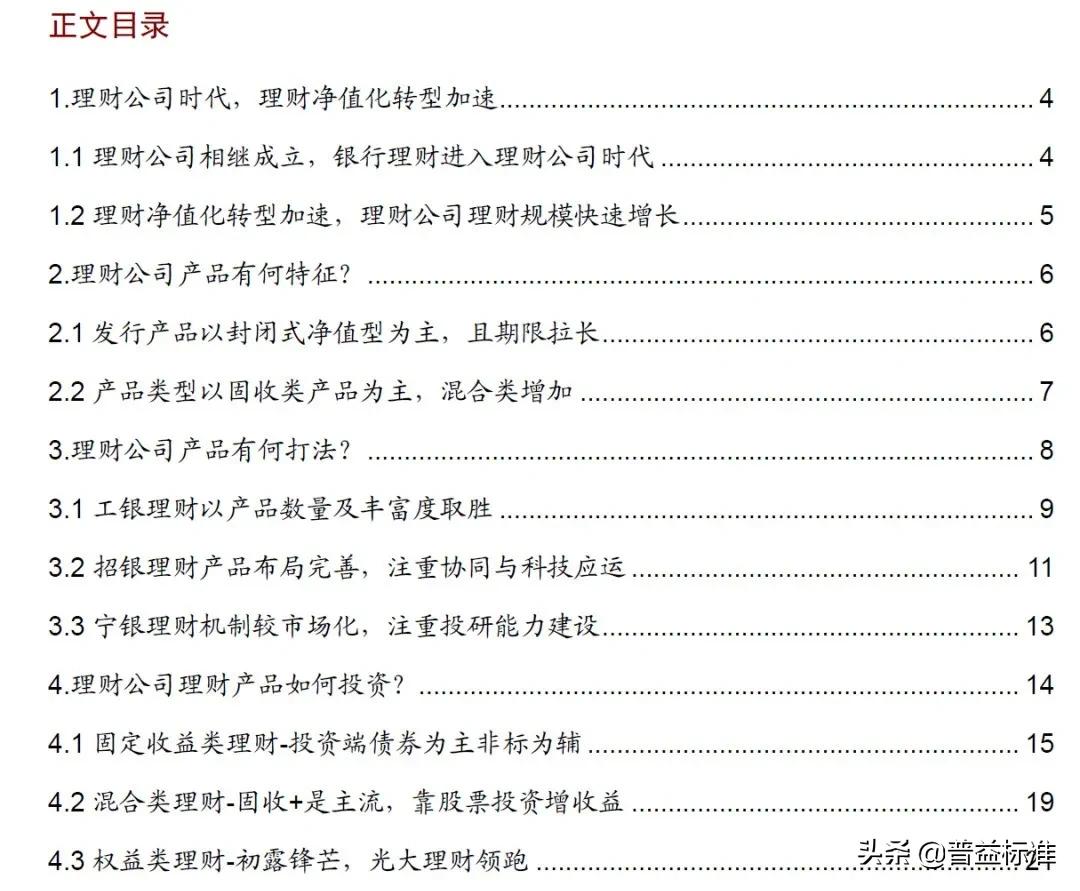 理财产品深度分析,理财产品推荐方案