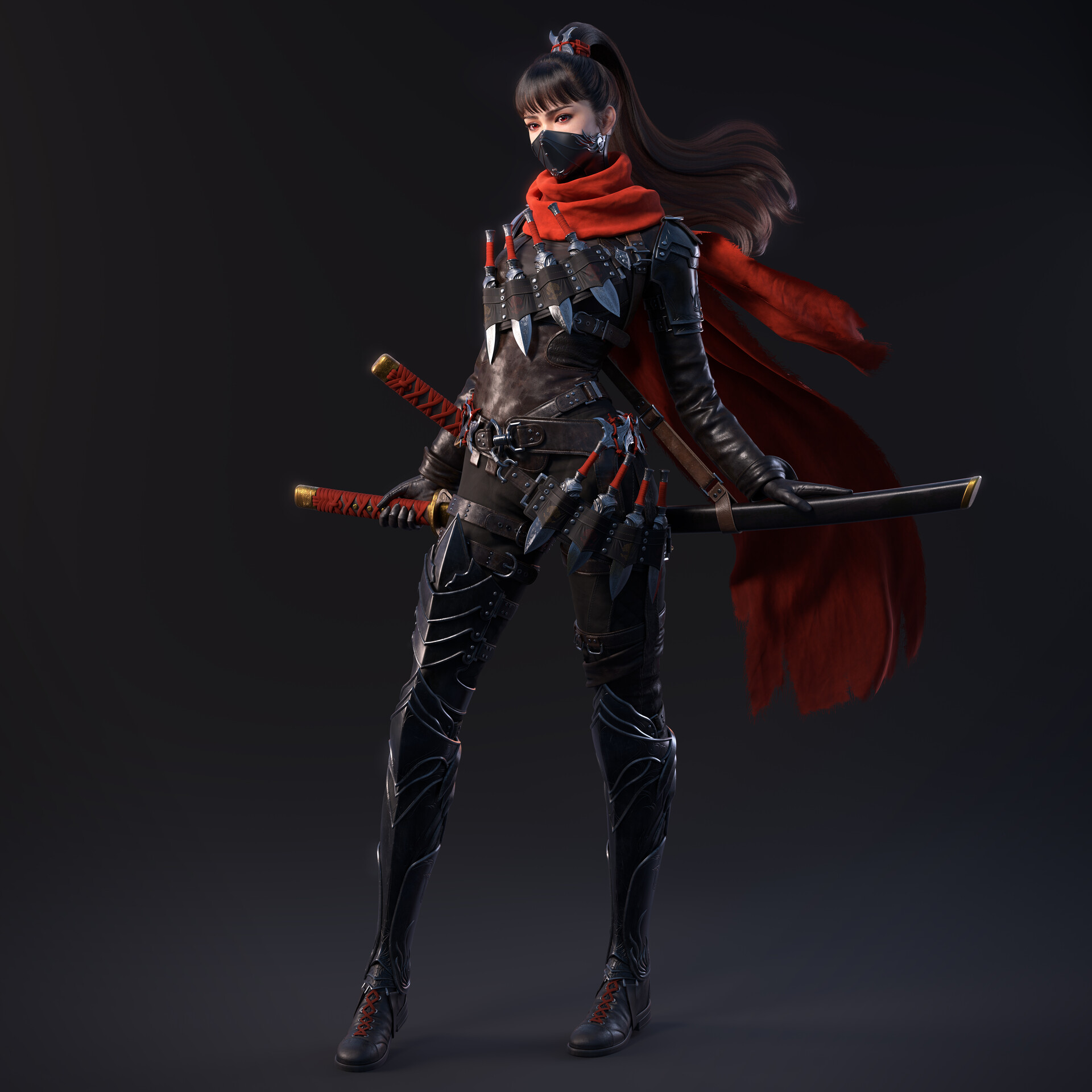 国漫建模非常好的动漫,3dmax建模动漫人物