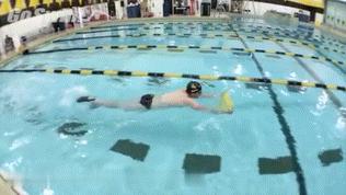 轻松游自由泳技巧,自由泳进阶竞速自由泳的技巧