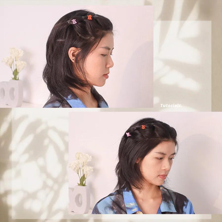 一剪短发就后悔,短发一刀切刘海翻车