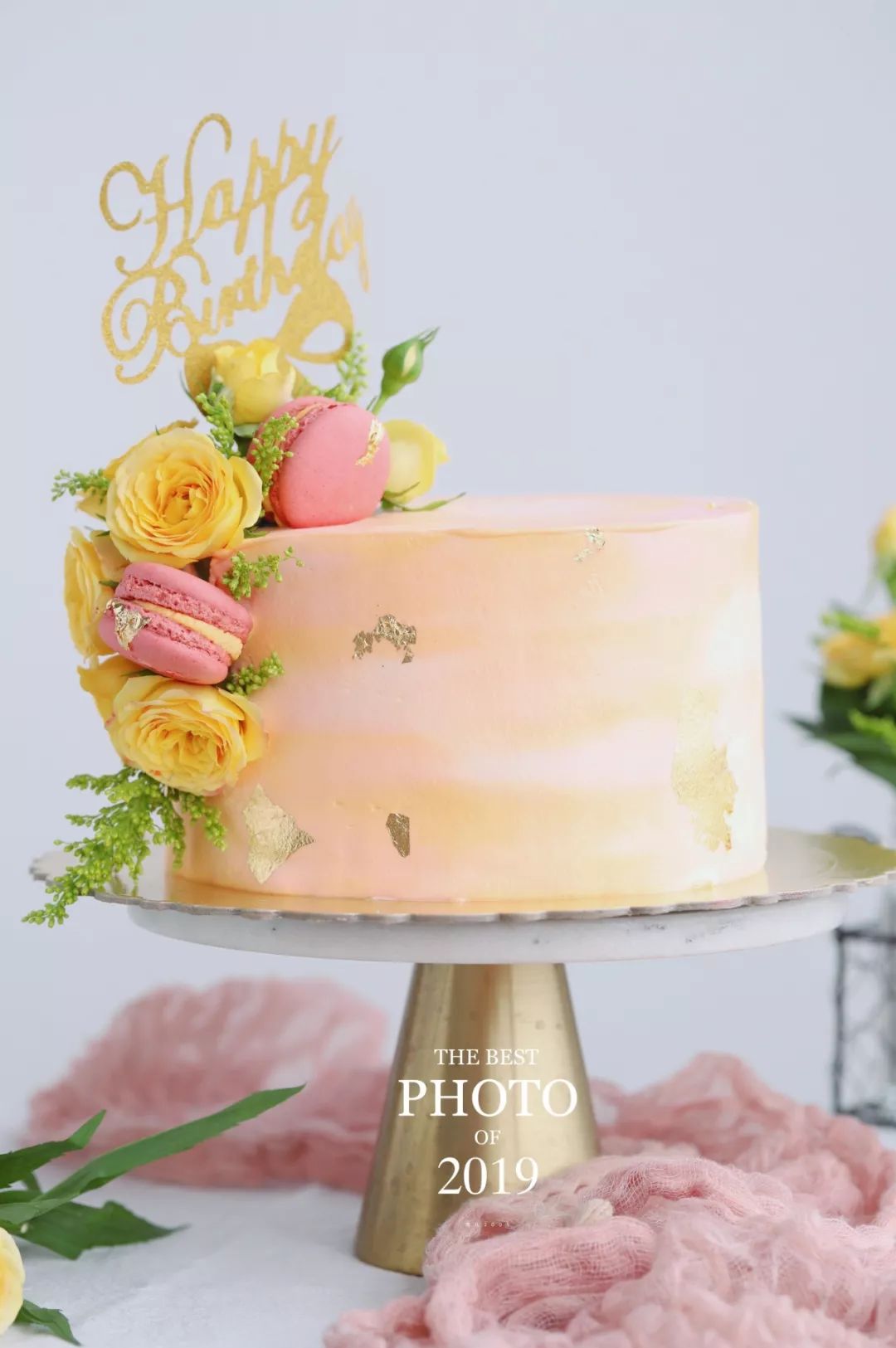 奶油鲜花蛋糕图片,鲜花奶油生日蛋糕