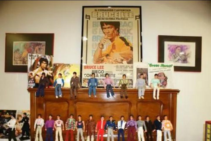 功夫之王李小龙雕像,功夫之王李小龙