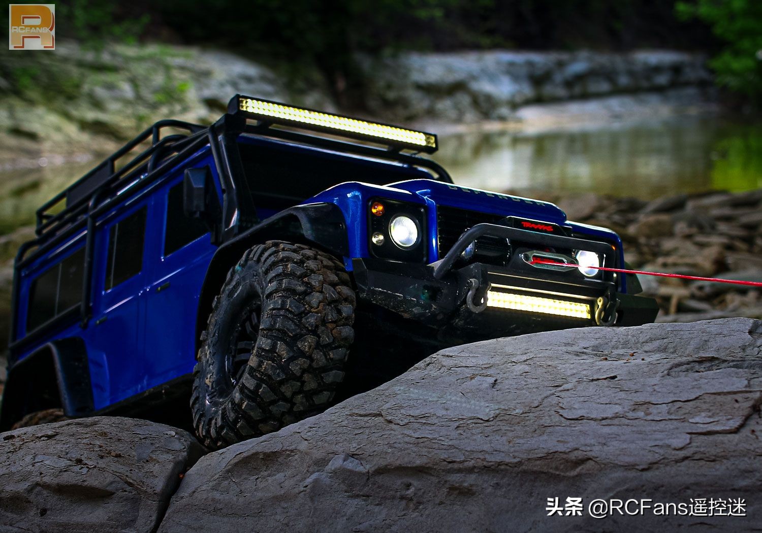 traxxas拉力版,traxxas平板拖车带绞盘