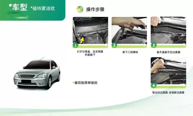 东风标致308的空调滤芯在什么位置,汽车空调滤芯有几个位置