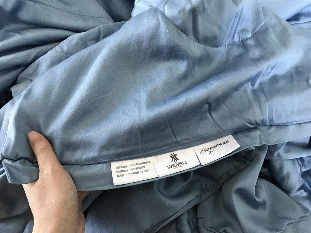 蚕丝被适合夏季吗,万事利可水洗蚕丝被