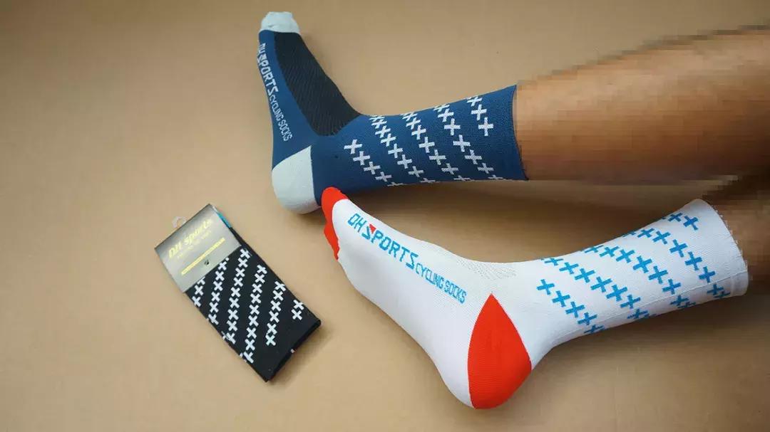 名不见经传的国货老品牌,dh夏季运动吸汗速干压缩骑行袜