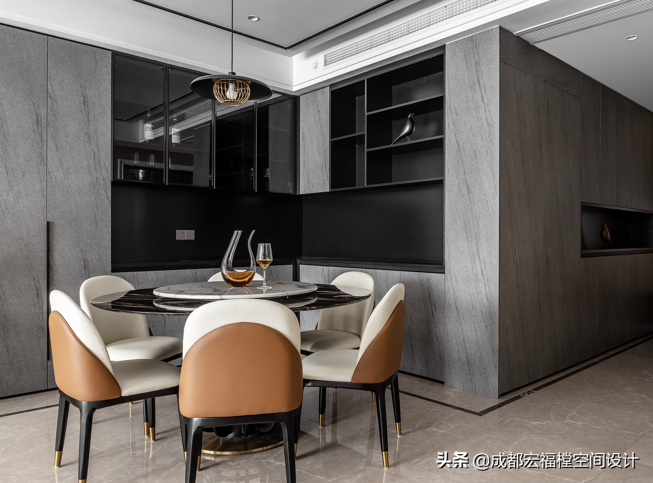 宏福樘设计效果图,宏福樘设计110平