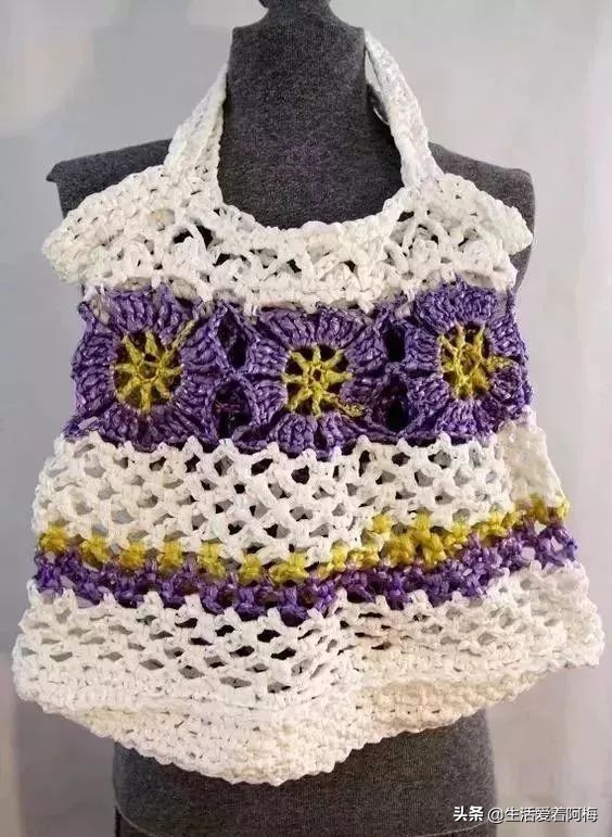 塑料袋环保手工制作,塑料袋改造手工大全