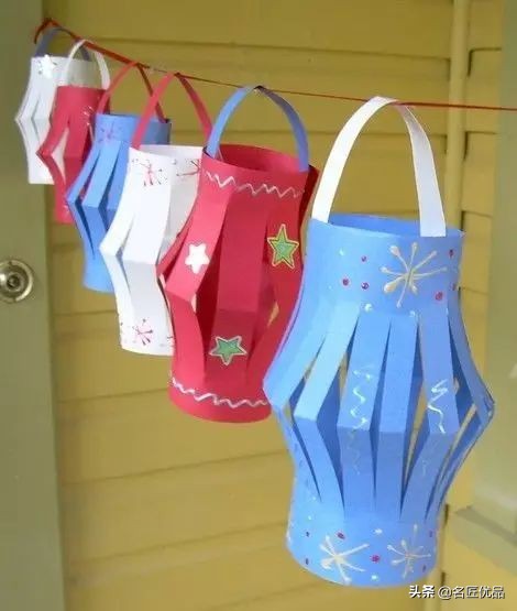 元宵节鼠年手工灯笼制作大全,元宵必备纸艺小灯笼手工制作