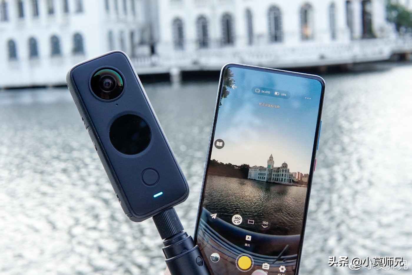 记录生活一部手机就够了,insta360onex2全景运动相机