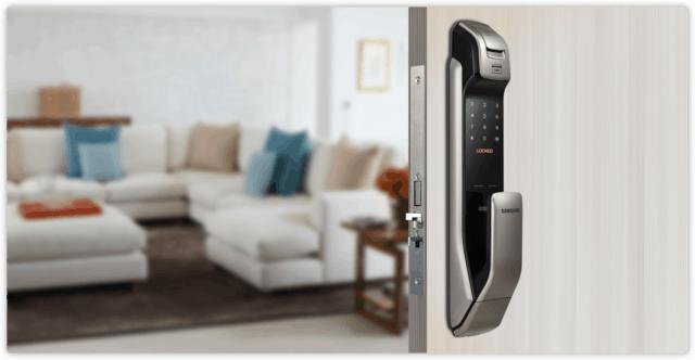 三星智能锁9100,拥有一个智能门锁是什么体验