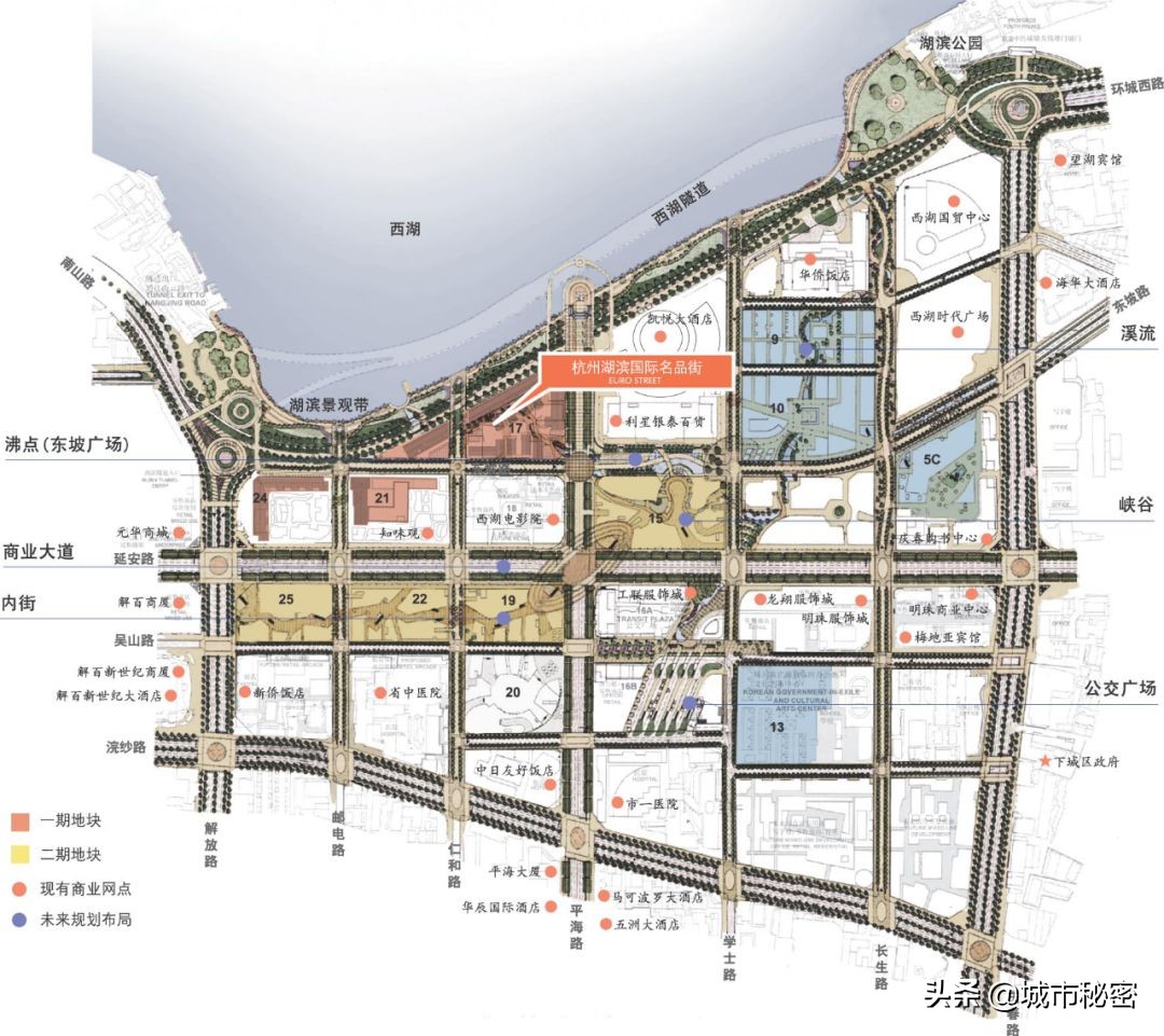 杭州改变后景色,杭州湖滨变化