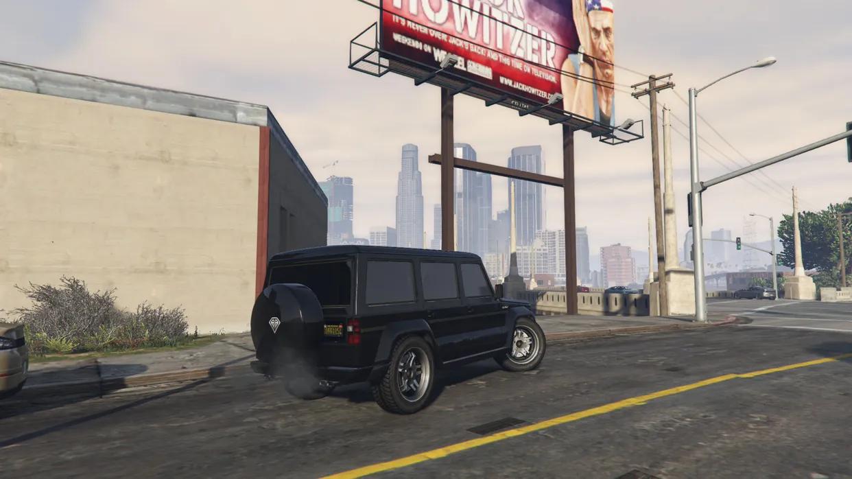 GTA5我的奔驰车库之奔驰大G