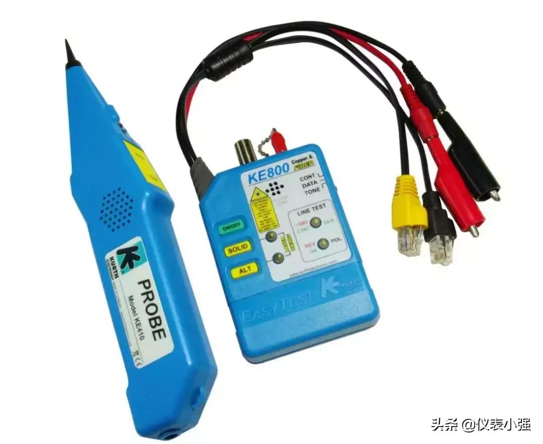 您的寻线理想工具：铜缆和光纤寻线仪套装KE801