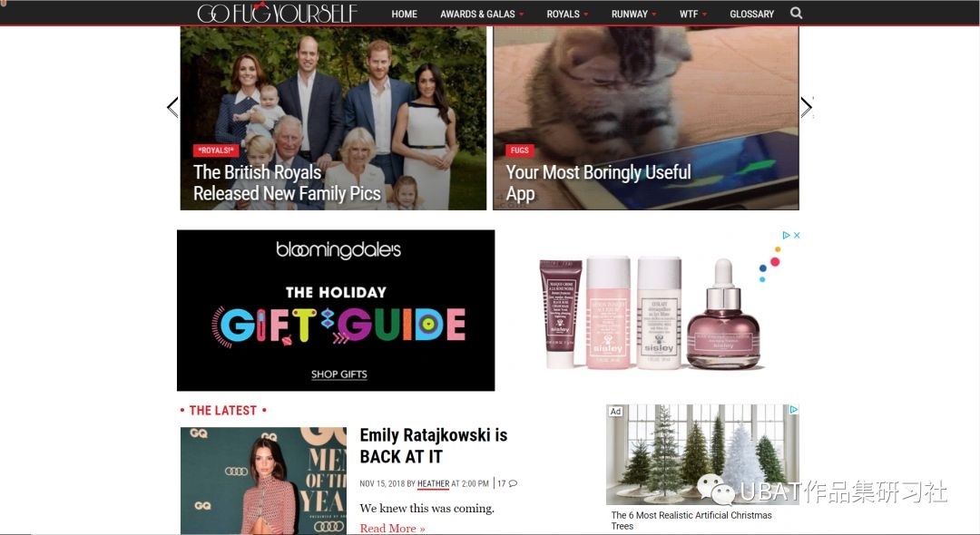 全球十大时尚网站,国际知名时尚网站