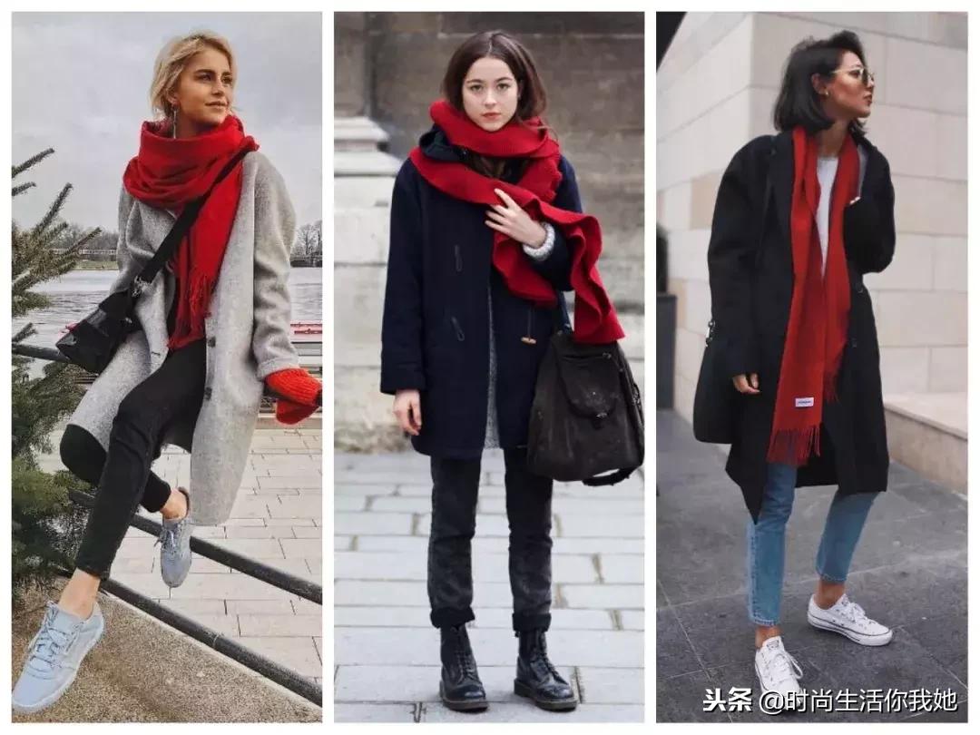 你穿“大衣+围巾”的样子，帅呆了！