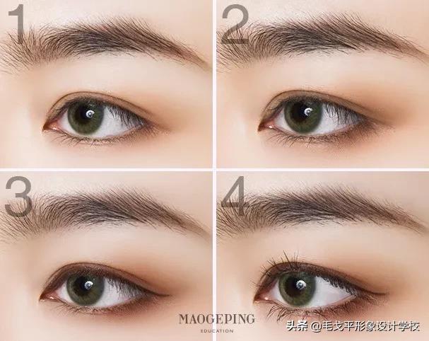 网红眼影盘ins眼影画法,红色眼影和橙色眼影搭配画法