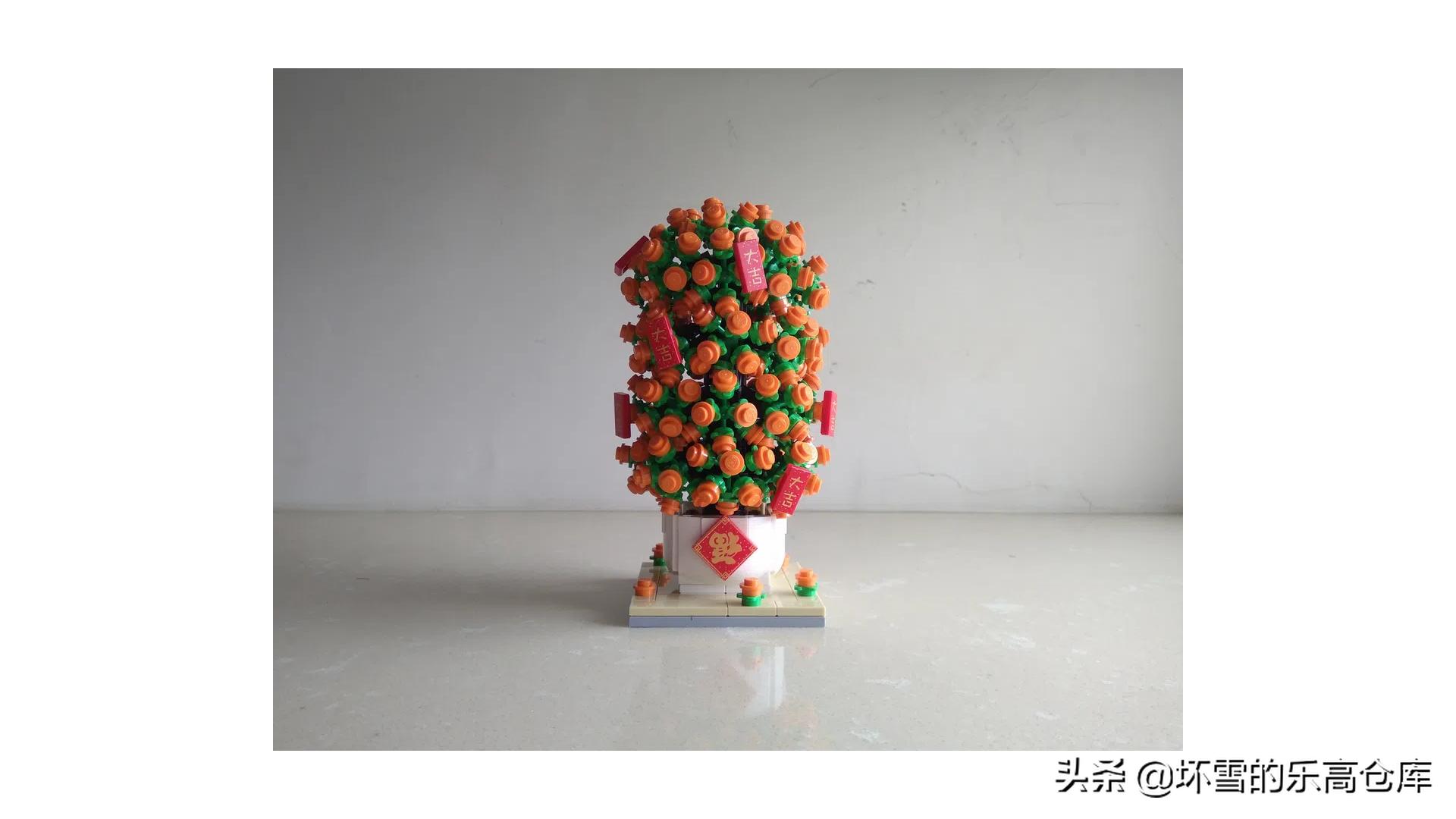 虎年乐高大颗粒春节主题作品,春节乐高积木