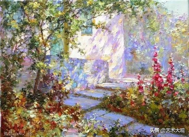 尤里奥布霍夫国画,尤里奥布霍夫作品