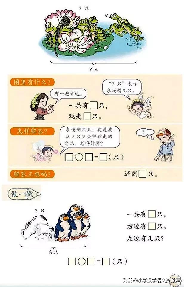 人教版小学数学一年级下册电子版,小学数学人教版电子课本教案